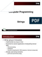 C Programming Language - Strings