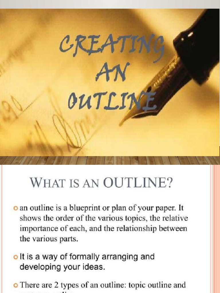 Creating An Outline 060332 | PDF