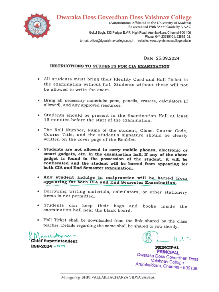Circular cia and ese students 25 09 2024 pdf
