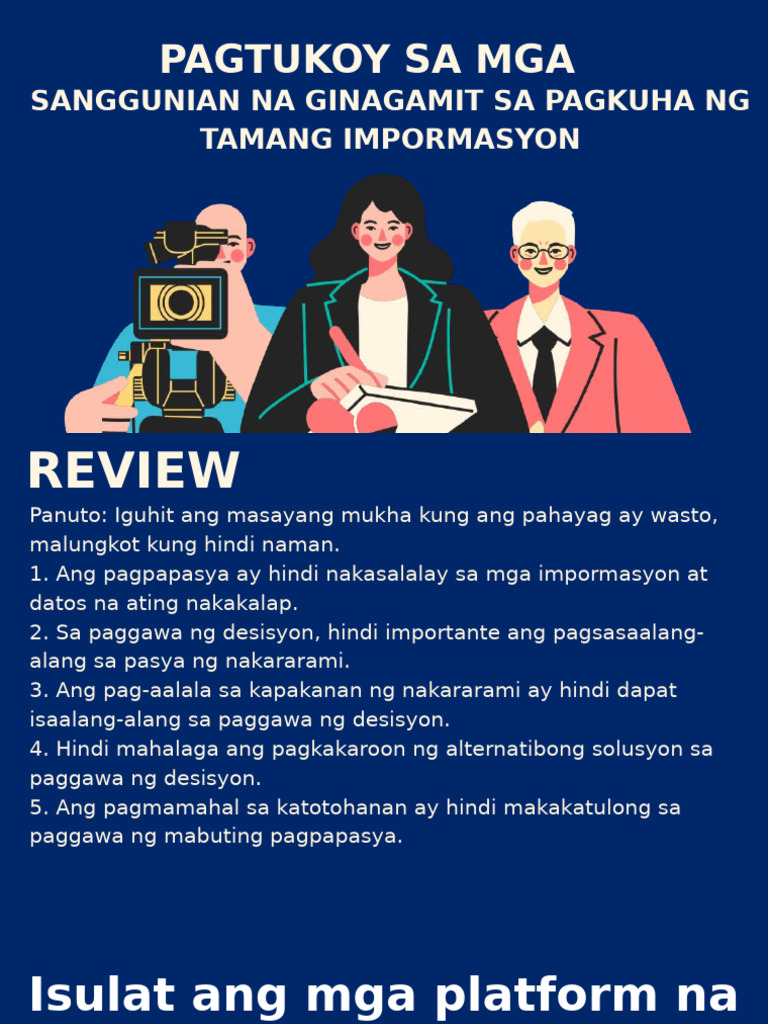 Pagkalap NG Impormasyon | PDF