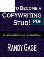 How To Become A Copywriting Stud - Randy Gage