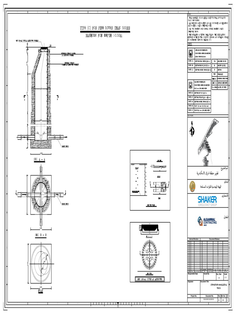Manhole Detail TYPE C PDF