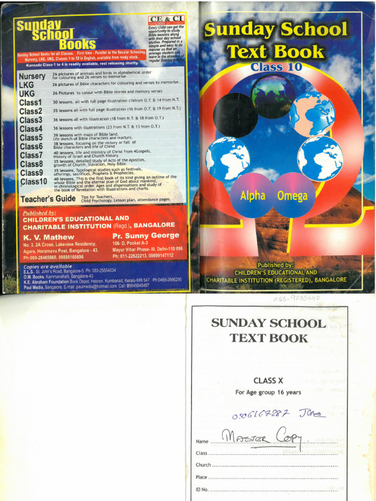 Sunday School | PDF