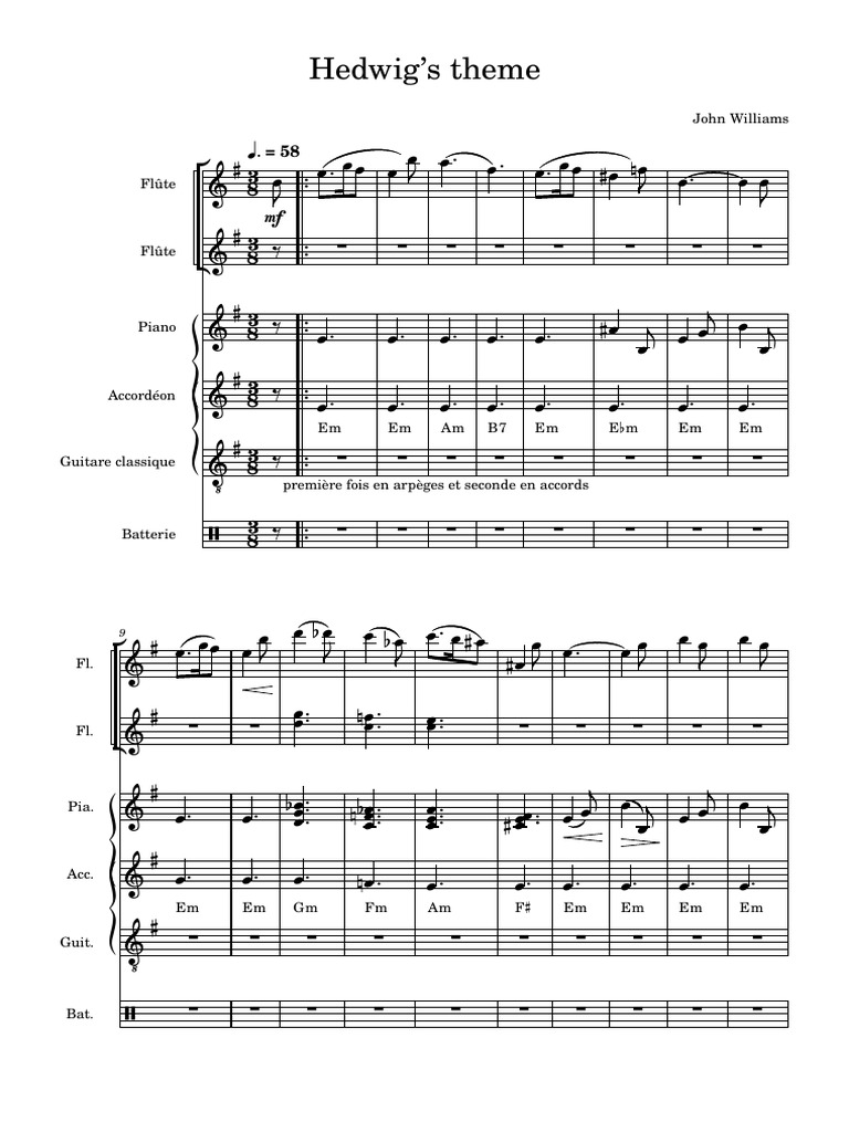 Hedwig's Theme | PDF
