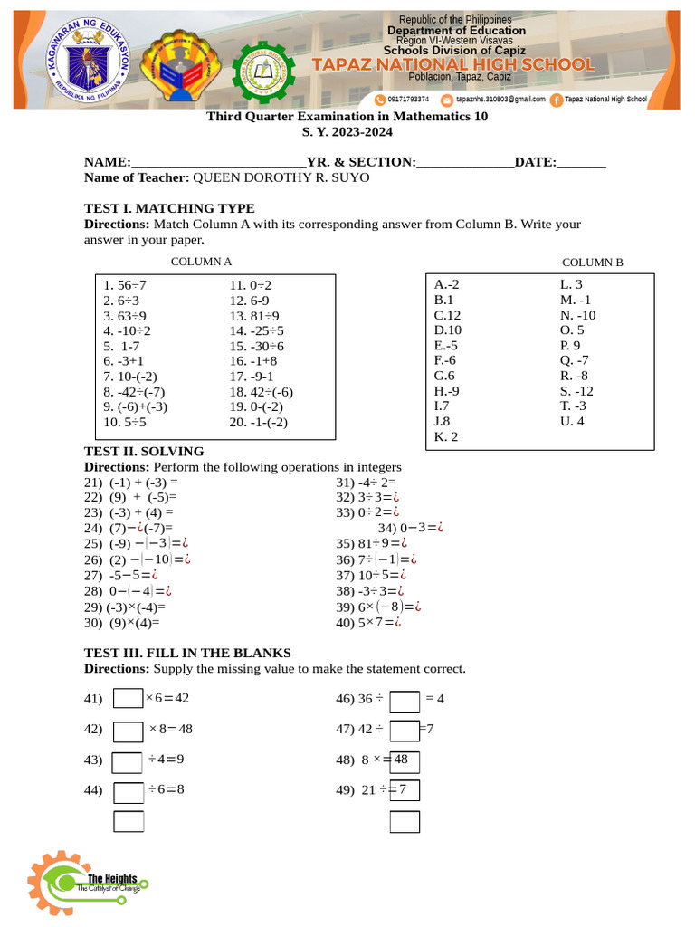 Third Quarter Silver | PDF