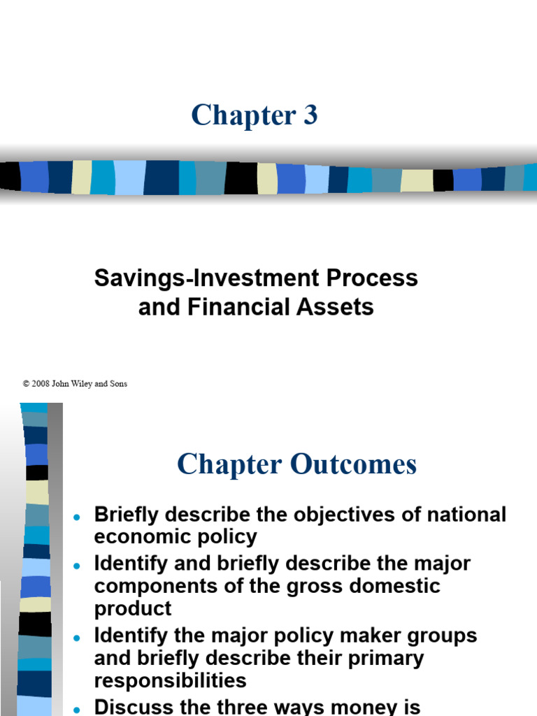Savings-Investment Process Overview | PDF | Securities (Finance ...