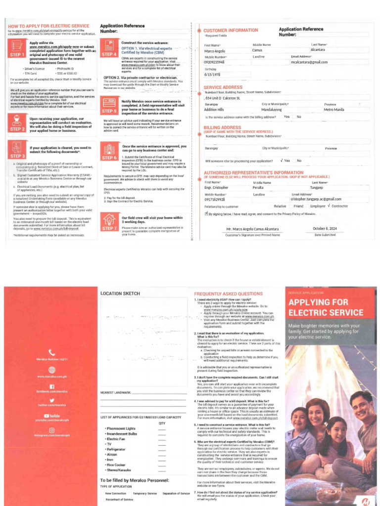 Net Metering Application Forms v2 | PDF