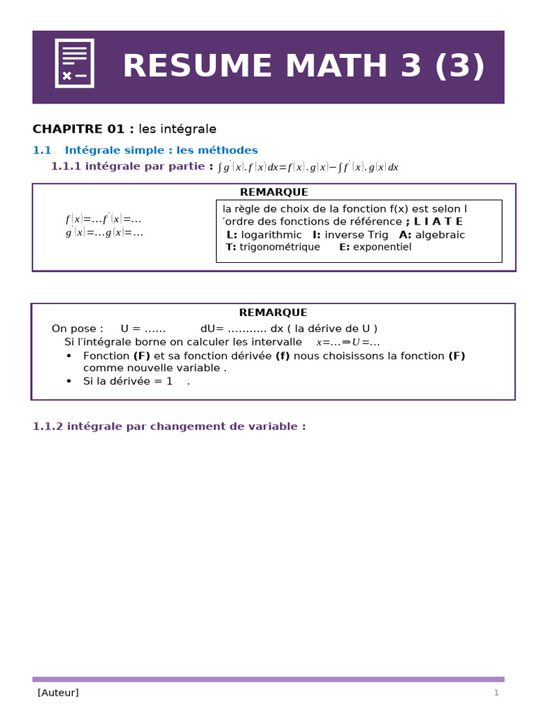 Resume Math 33 | PDF