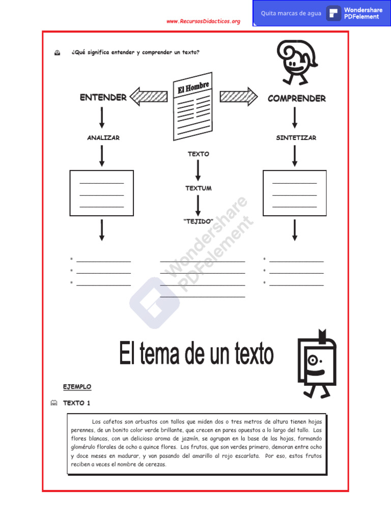 Significado de entender un texto | PDF | Matemáticas | Abstracción