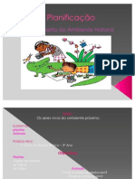 Planificação semanal 3º ano