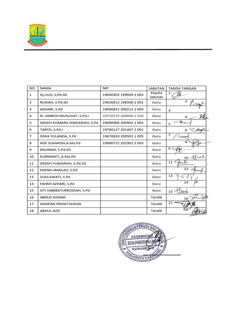 DU47 Rapat Penyusunan RAPBS | PDF