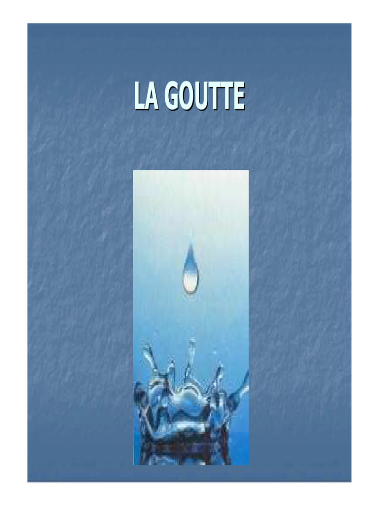 La Goutte | PDF