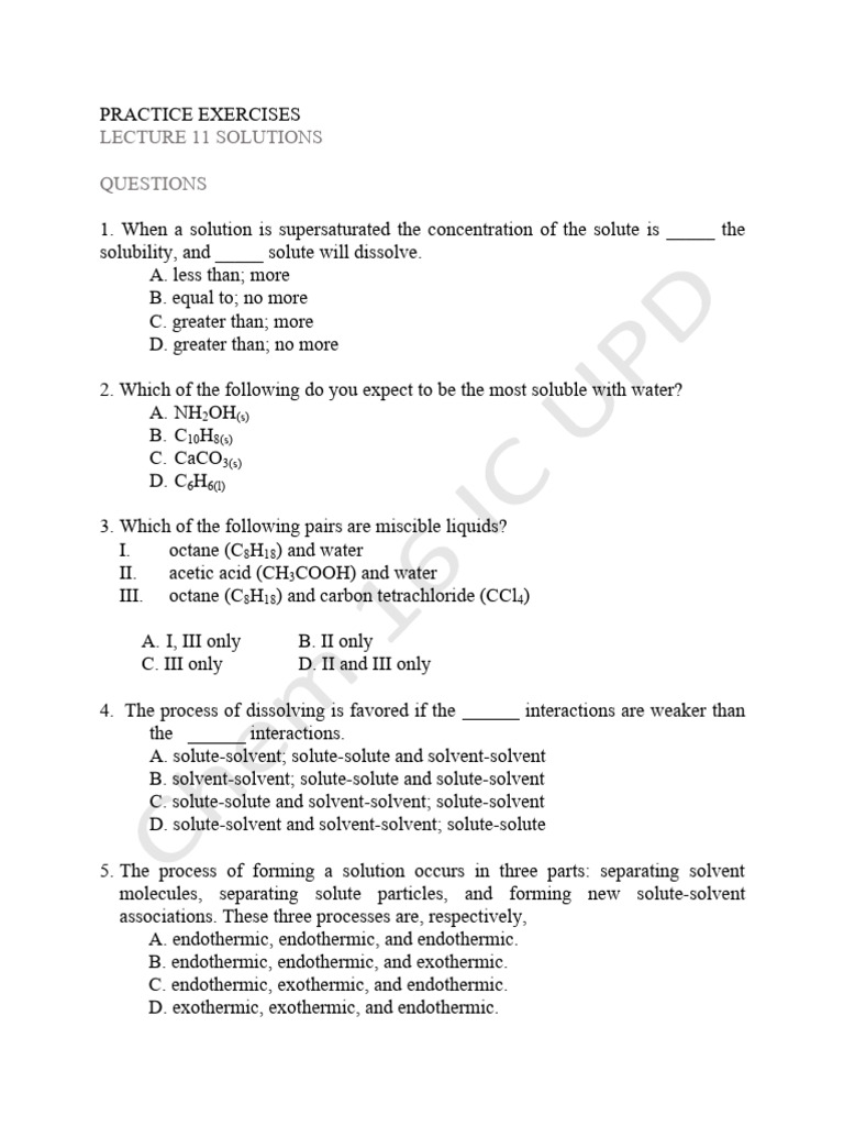 Module 11 Practice Exercises | PDF