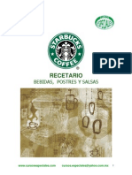 Recetario - Starbucks