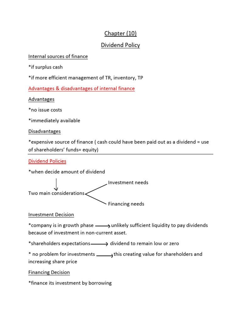 FM CH 10 Notes | PDF