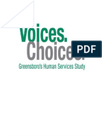 Voices. Choices. Needs Assessment Final Report (2009)