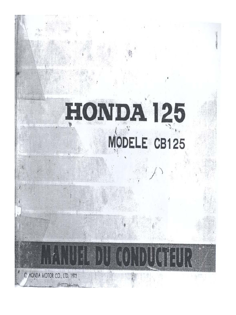 Manuel 125 | PDF
