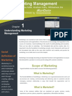 Marketing Management Ch 1 Summary