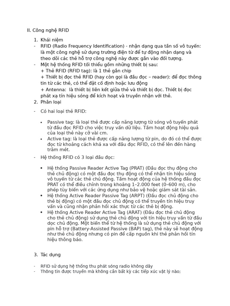 RFID | PDF