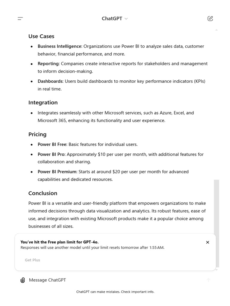 Power bi overview and features pdf