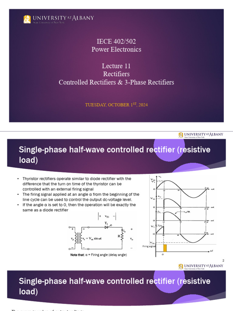 Lecture11 Rectifiers4 | PDF