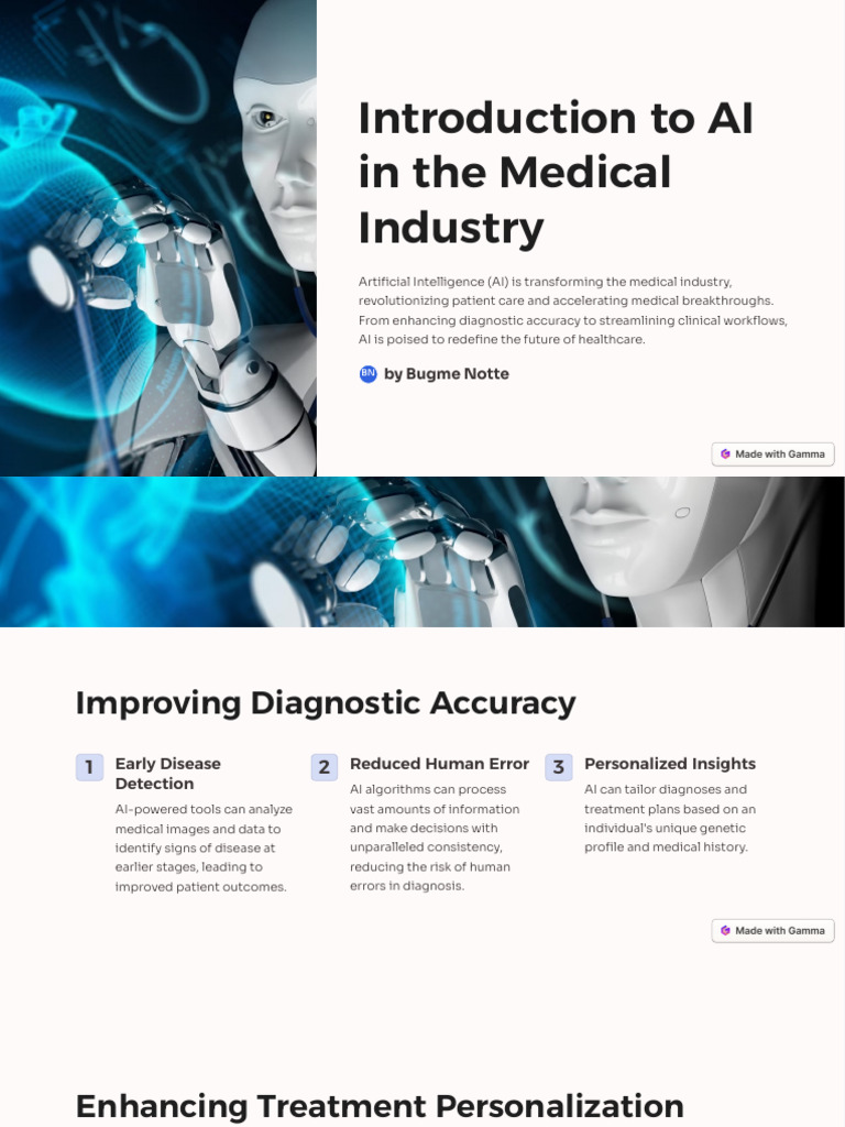 AI Transforming Healthcare Industry | PDF | Artificial Intelligence ...