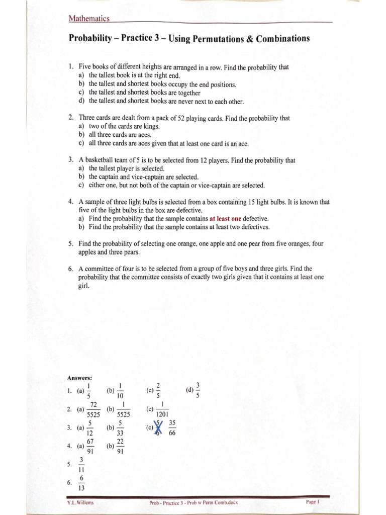 Worksheets | PDF