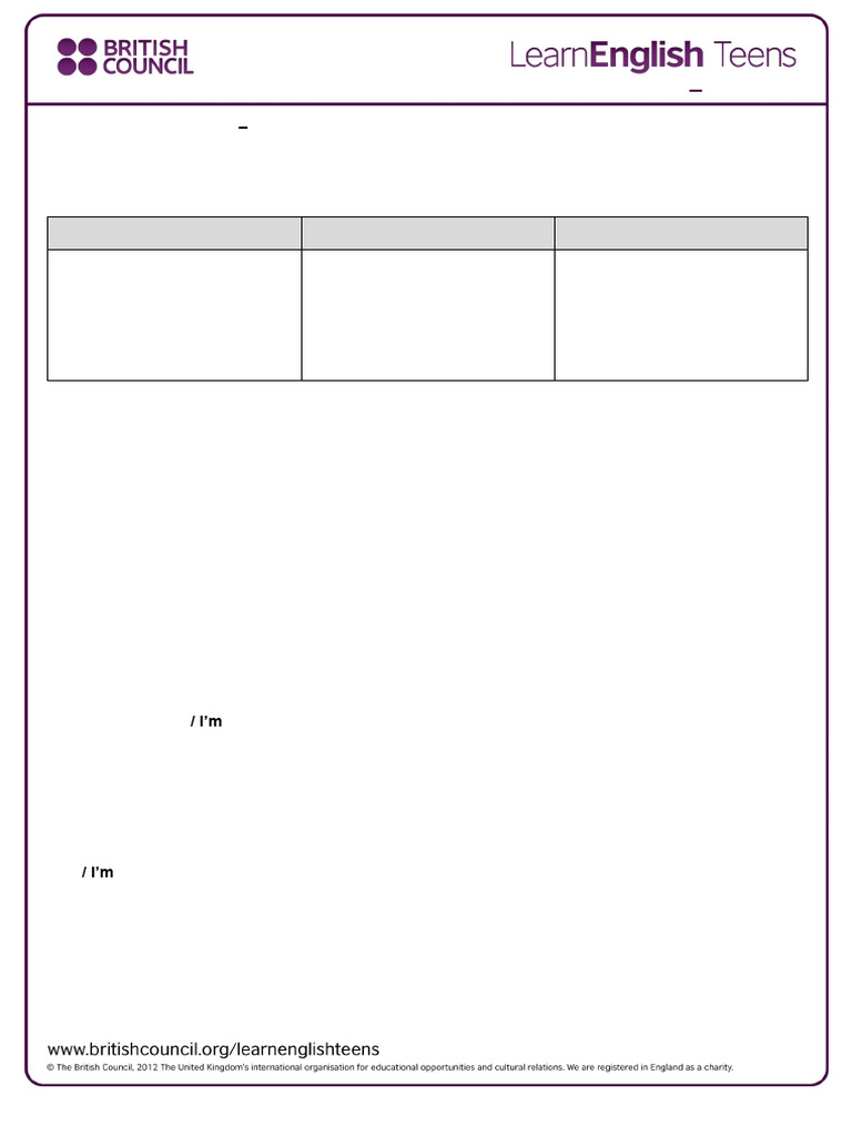 Gs Future Forms - Answers | PDF