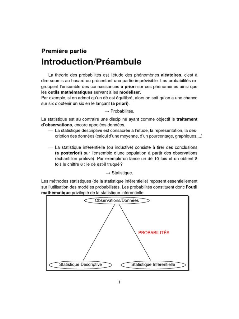 Bases Probas PDF | PDF