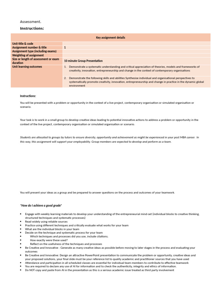 Assessment | PDF