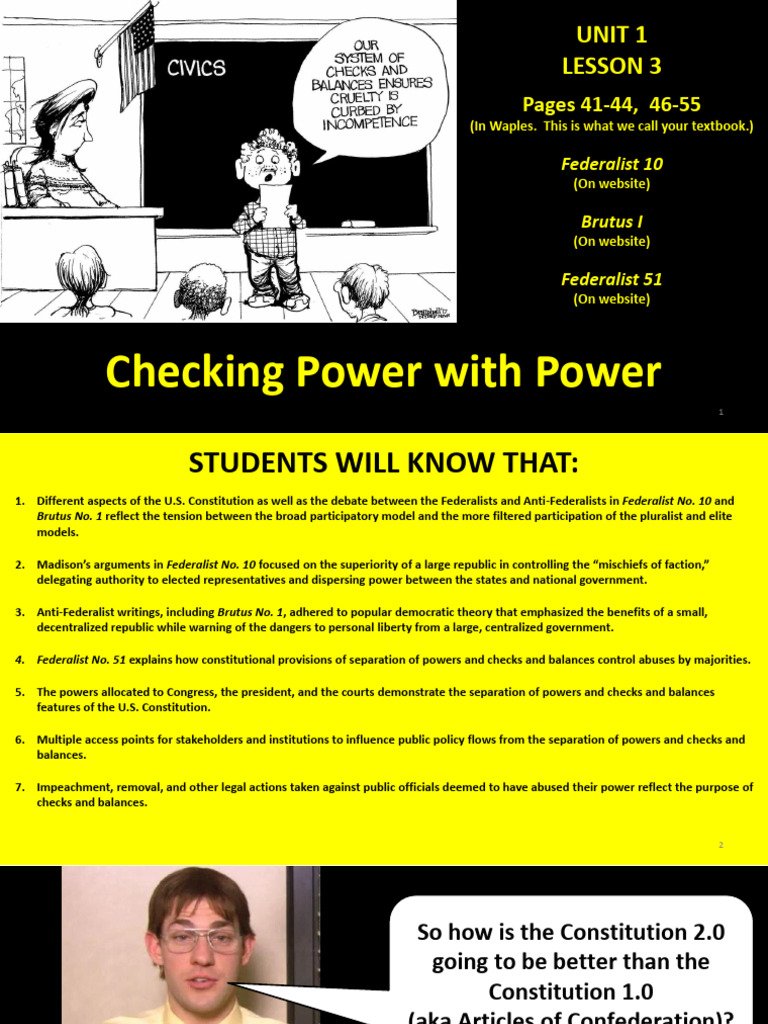 20 Unit 1 Lesson 3 PP Lecture Notes 1-1 | PDF