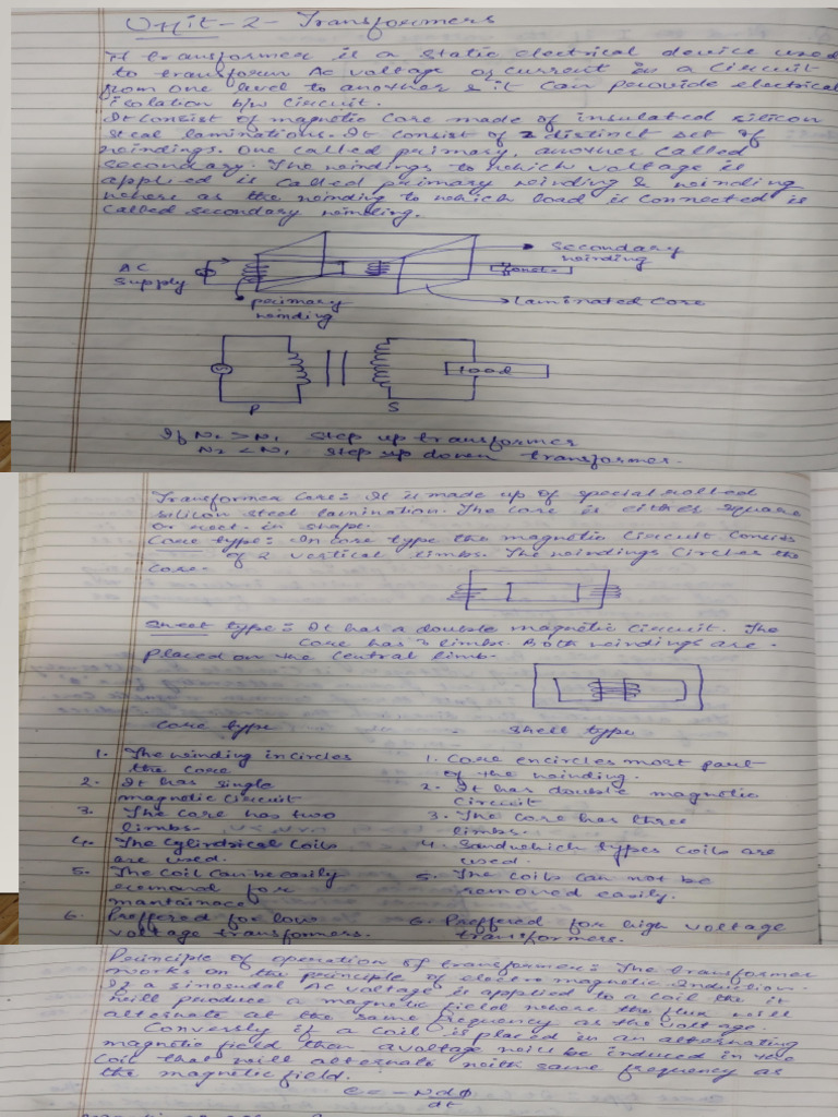 Transformers Notes | PDF