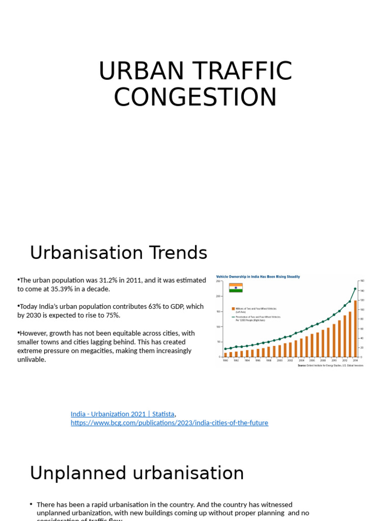 Urban Traffic Congestion 02.10.23 | PDF