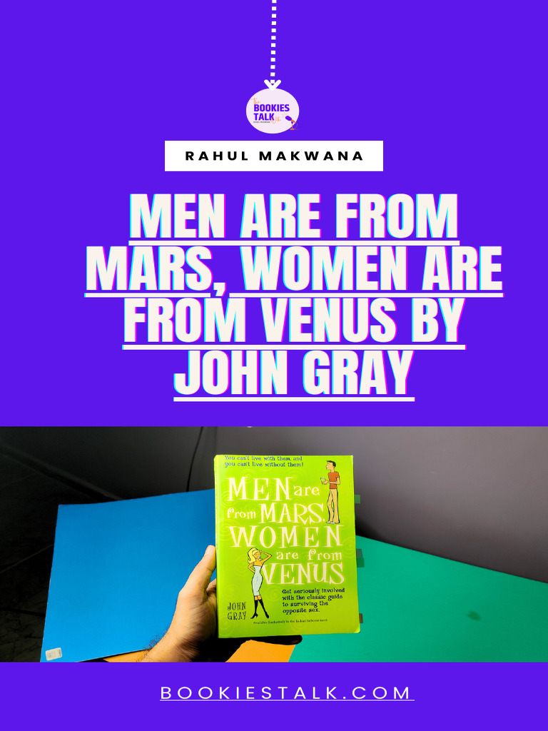 Men Are From Mars, Women Are From Venus (BookiesTalk) | PDF