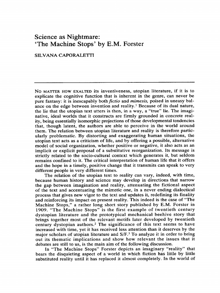 Science As Nightmare | PDF