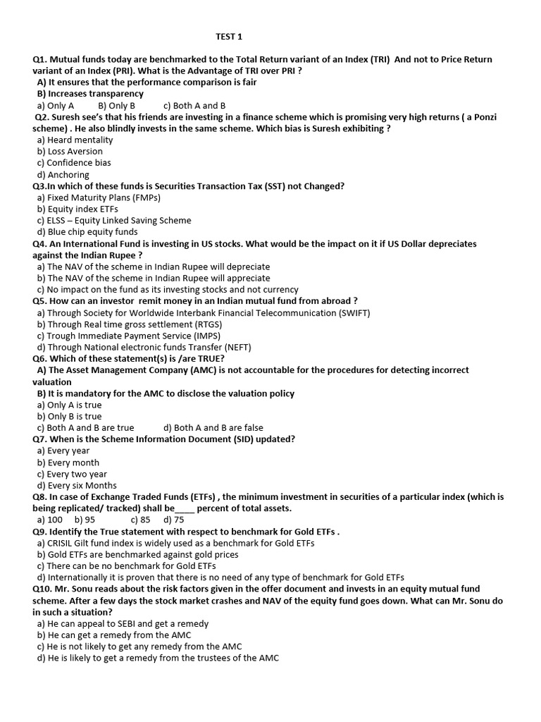 Test 1 | PDF