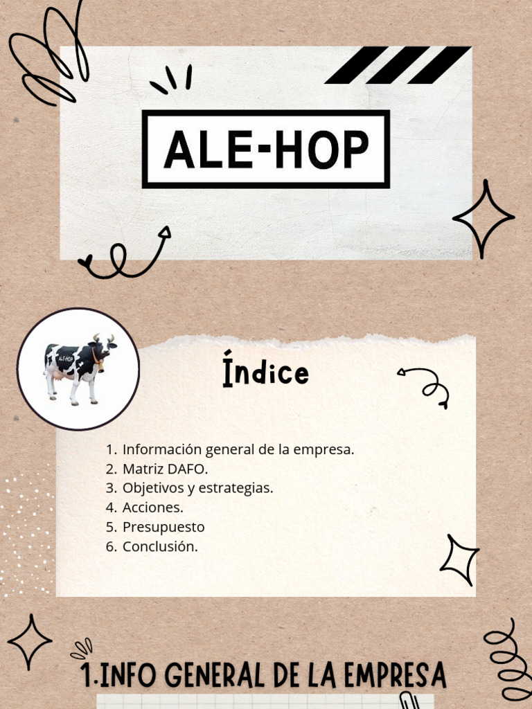 Ale Hop Proyecto PDF | PDF