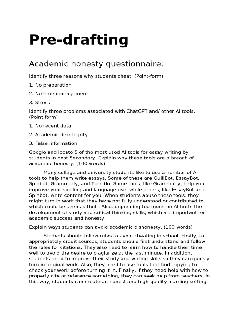 Project 1 Outline Draft | PDF