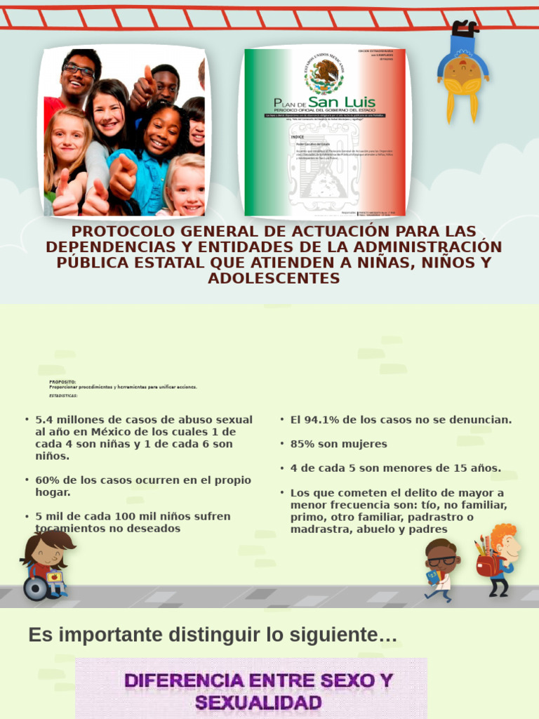 PROTOCOLO GENERAL DE ACTUACIÓN Abuso Sexual Pili | PDF