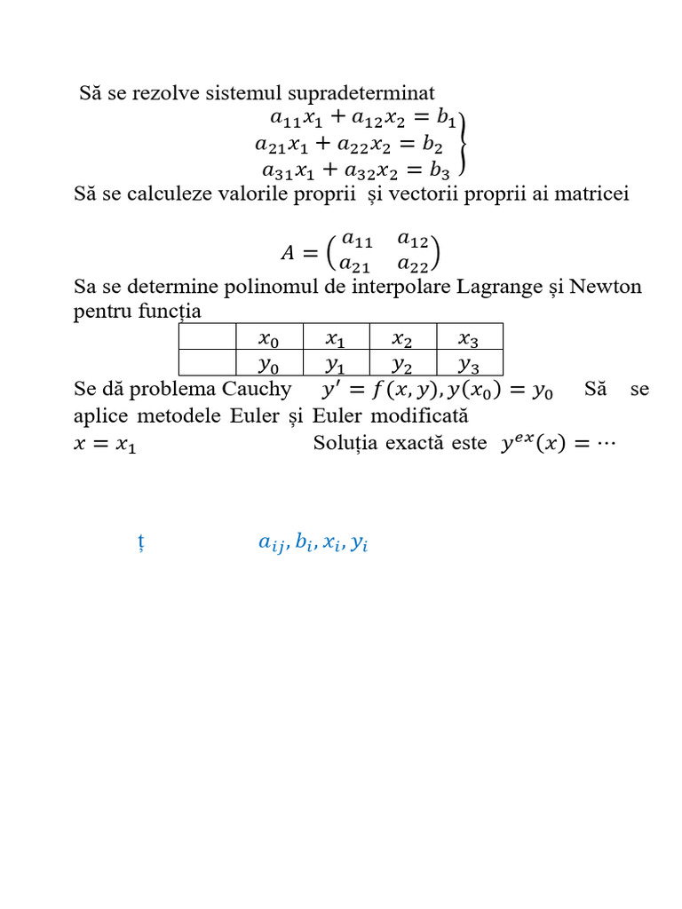 Exemplul de Testul | PDF