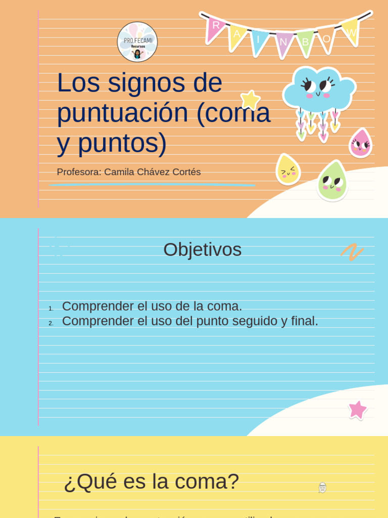 Uso de la Coma y el Punto en Puntuación | PDF | Puntuación