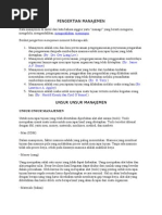 Download PENGERTIAN MANAJEMEN by Agung Gondo Kusumo SN77697932 doc pdf