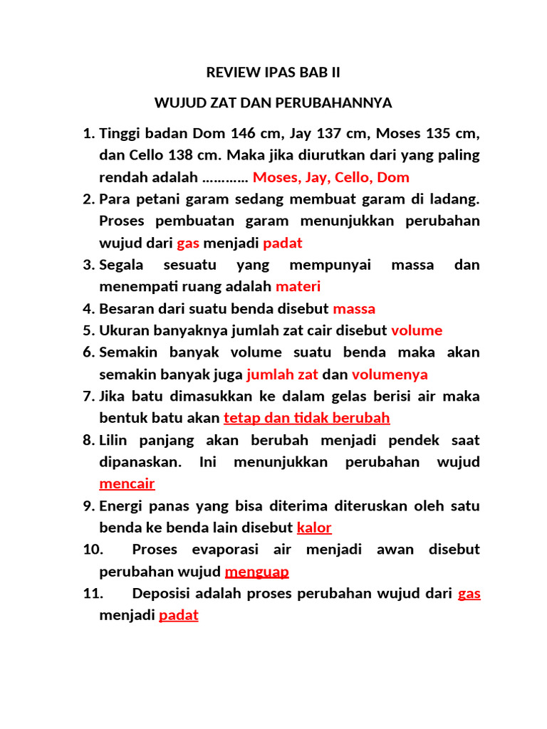 Review Pas Ipas Pancasila Bab Ii | PDF