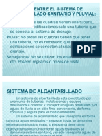 Diferencias entre sistemas sanitario y pluvial