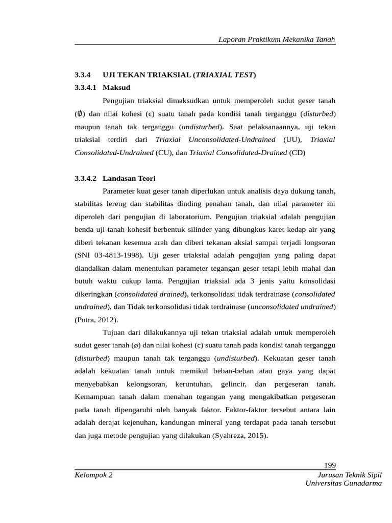 Triaksial | PDF