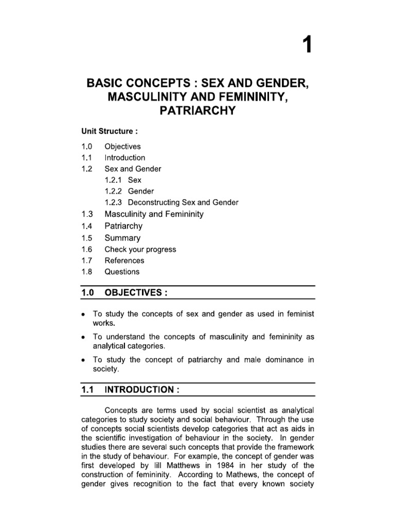 Chapter 1 - Understanding Gender - Extracted | PDF