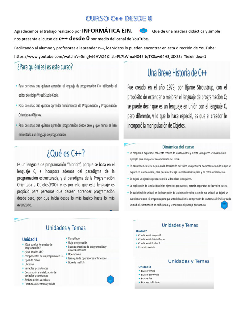 Curso C++ Desde0 | PDF