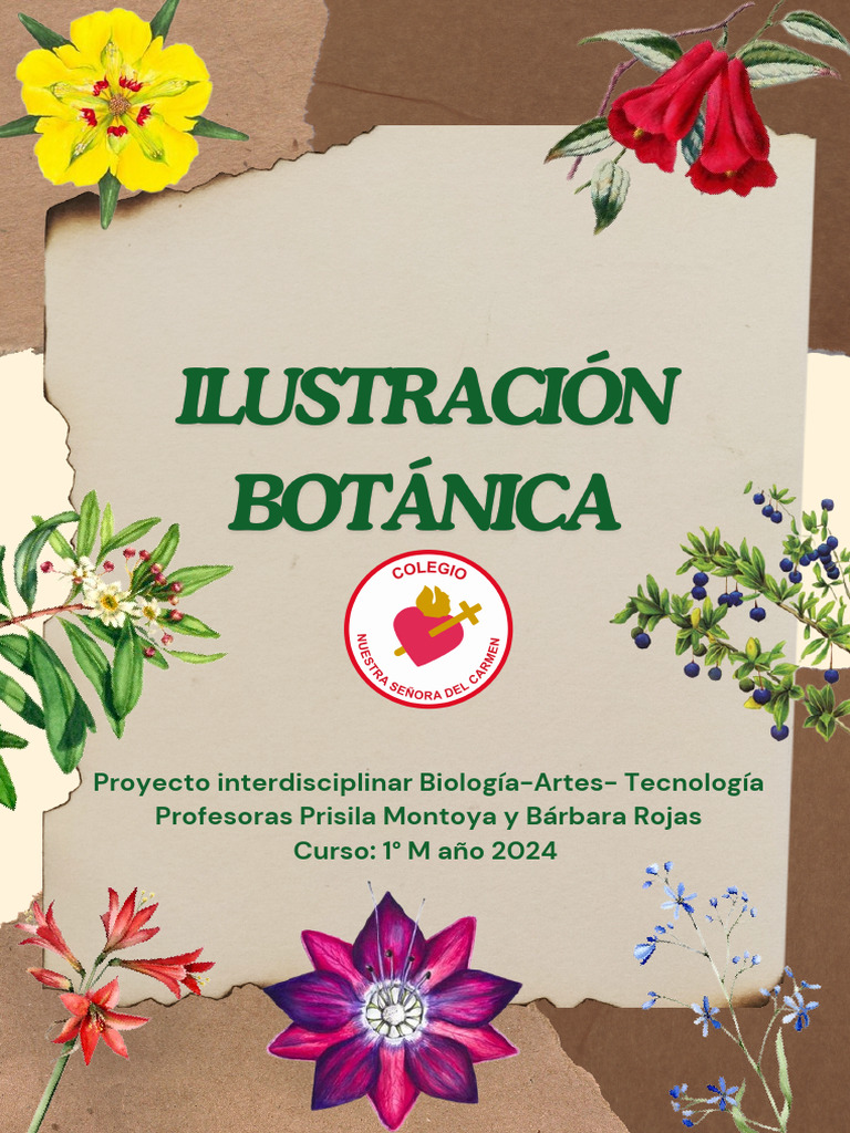 Libro Botánico | PDF | Lápiz | Botánica