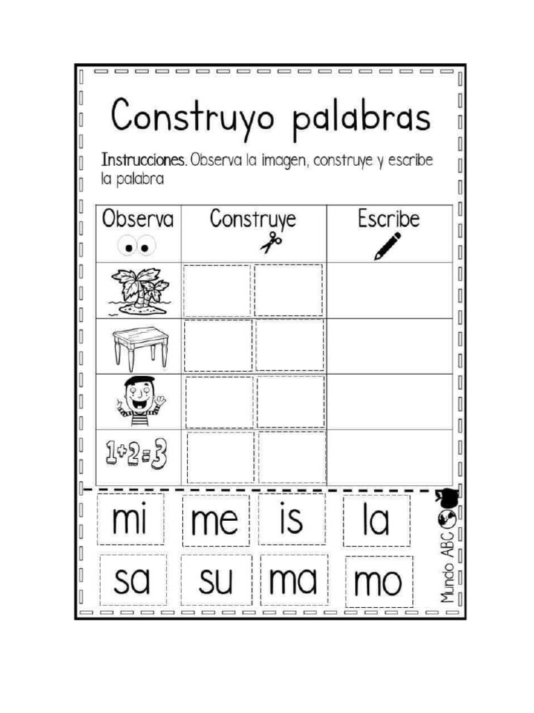 Letras M, S P | PDF