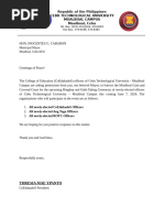 Formal Protest Letter Sample | PDF